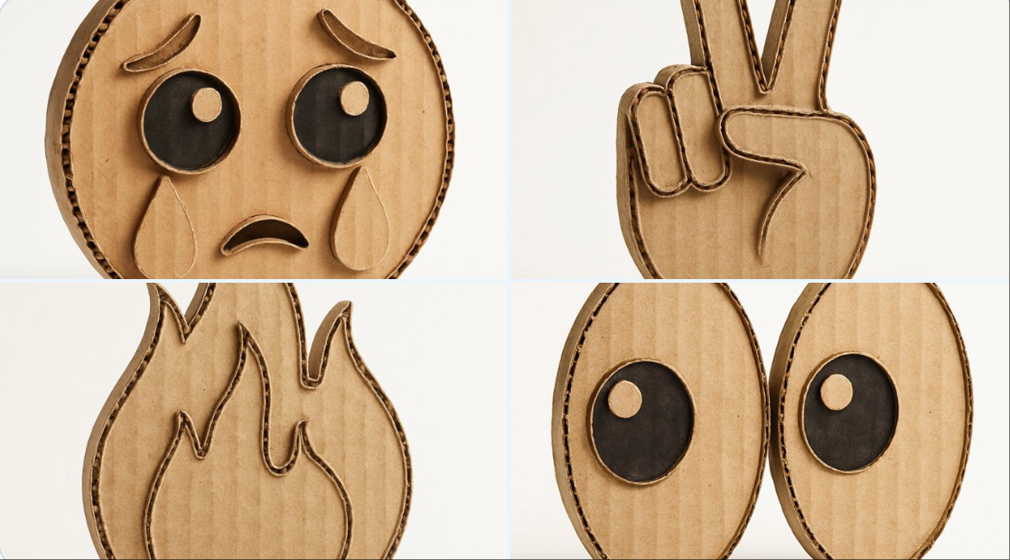 Turn Emoji into Cardboard