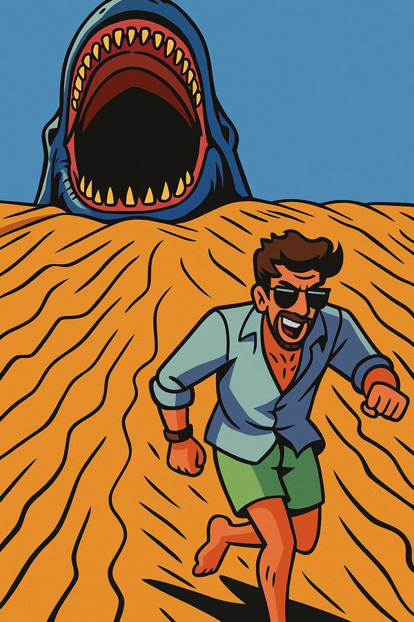 90s American Cartoon Stop-motion Style Illustration