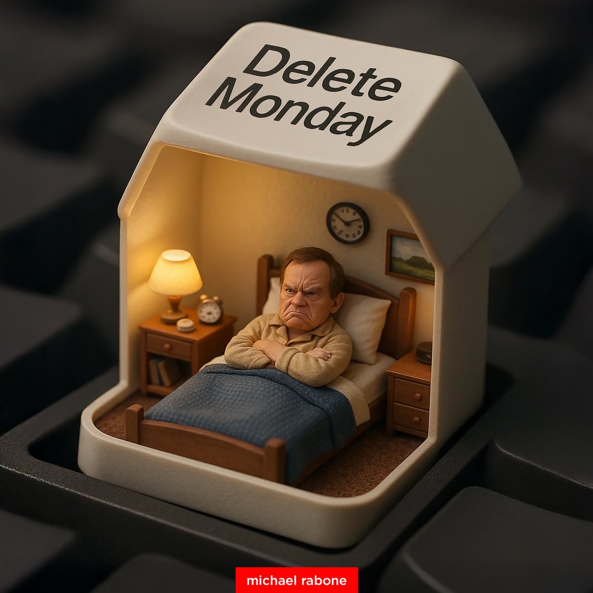 Delete Monday with Key Press