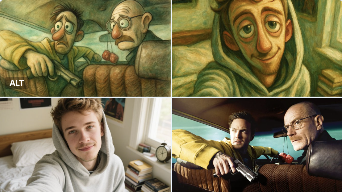 Grotesque and Dreamy Surreal Illustration