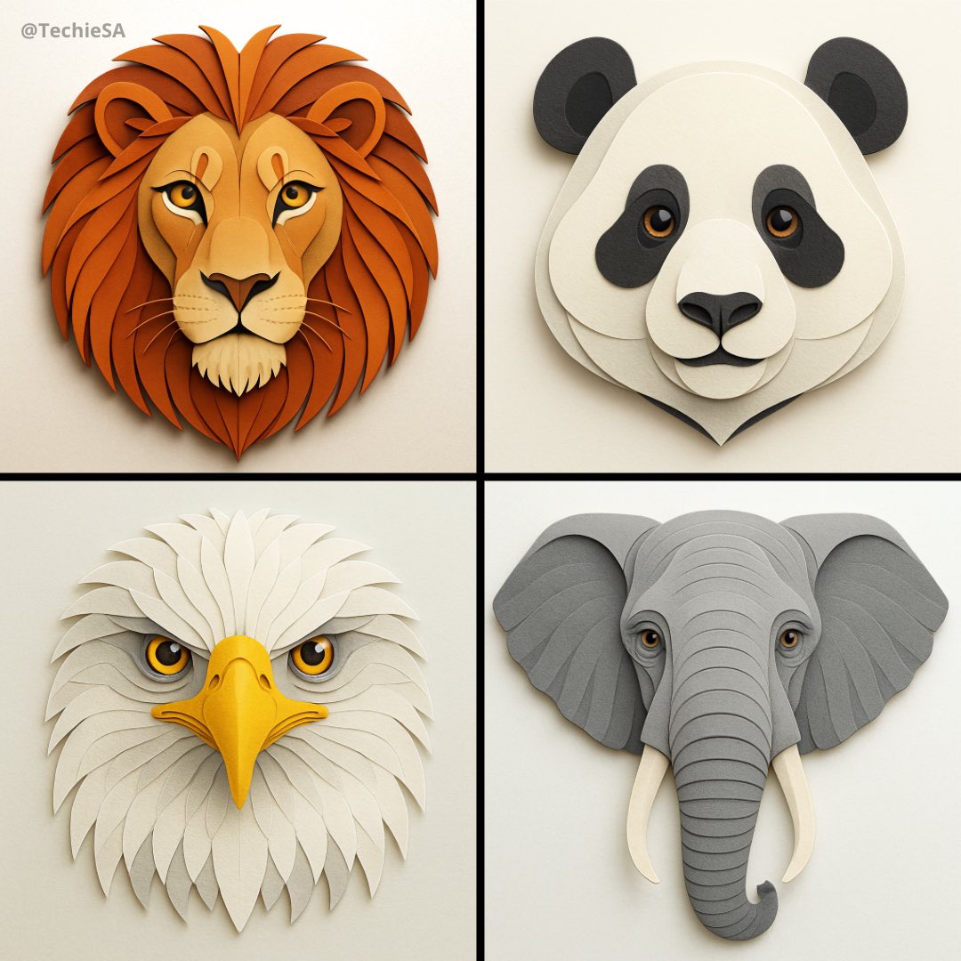 Geometric Head Portrait