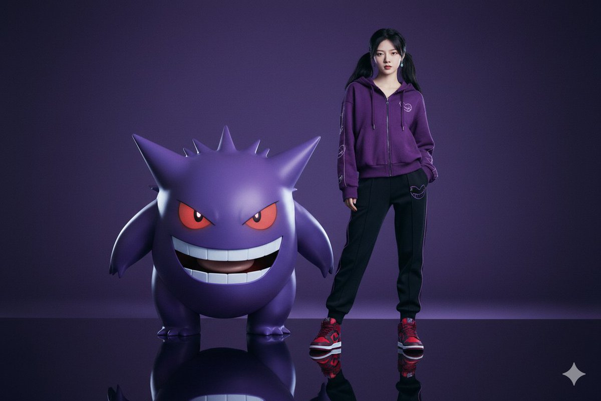 Character with Giant Gengar