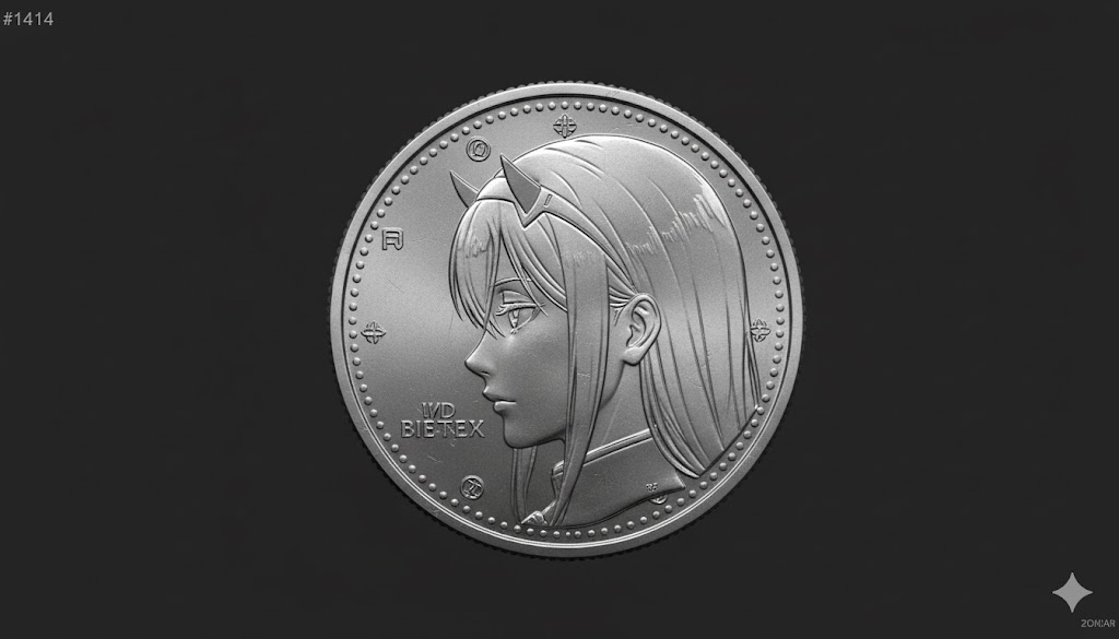Exquisite Character Metal Coin