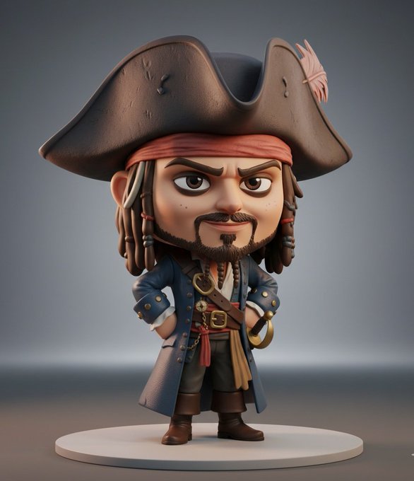 Character as 3D Collectible Chibi Figure