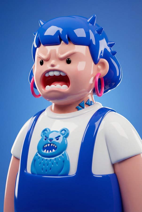 You Can Be Cute Even When Angry