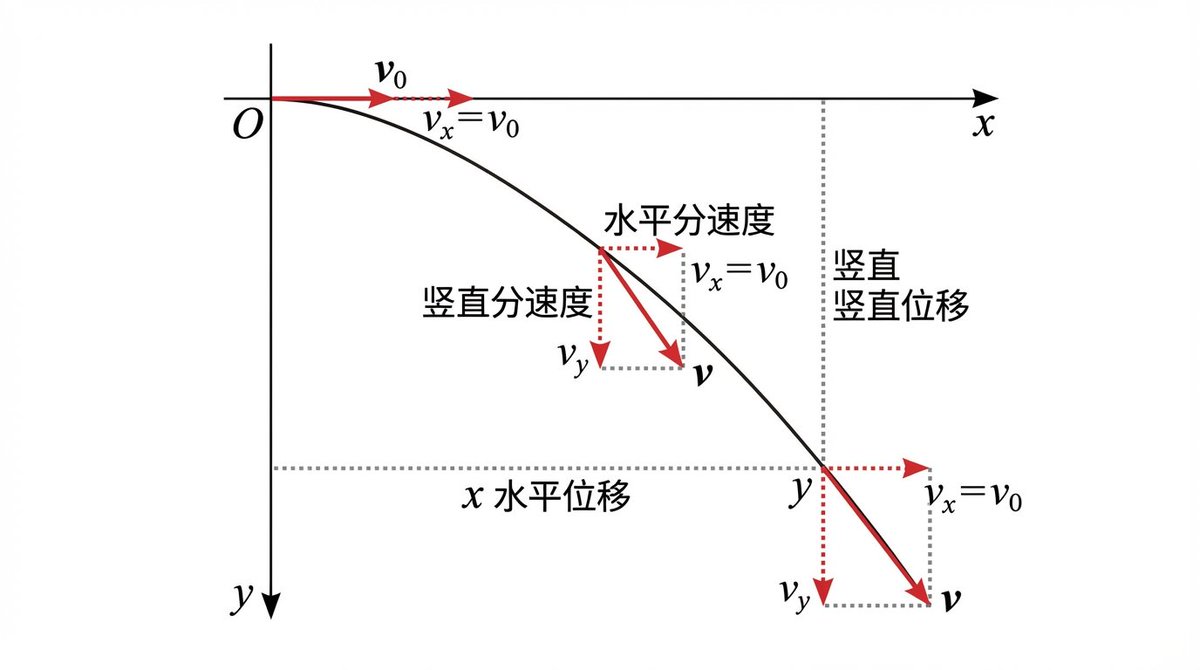 Projectile Motion Trajectory Diagram