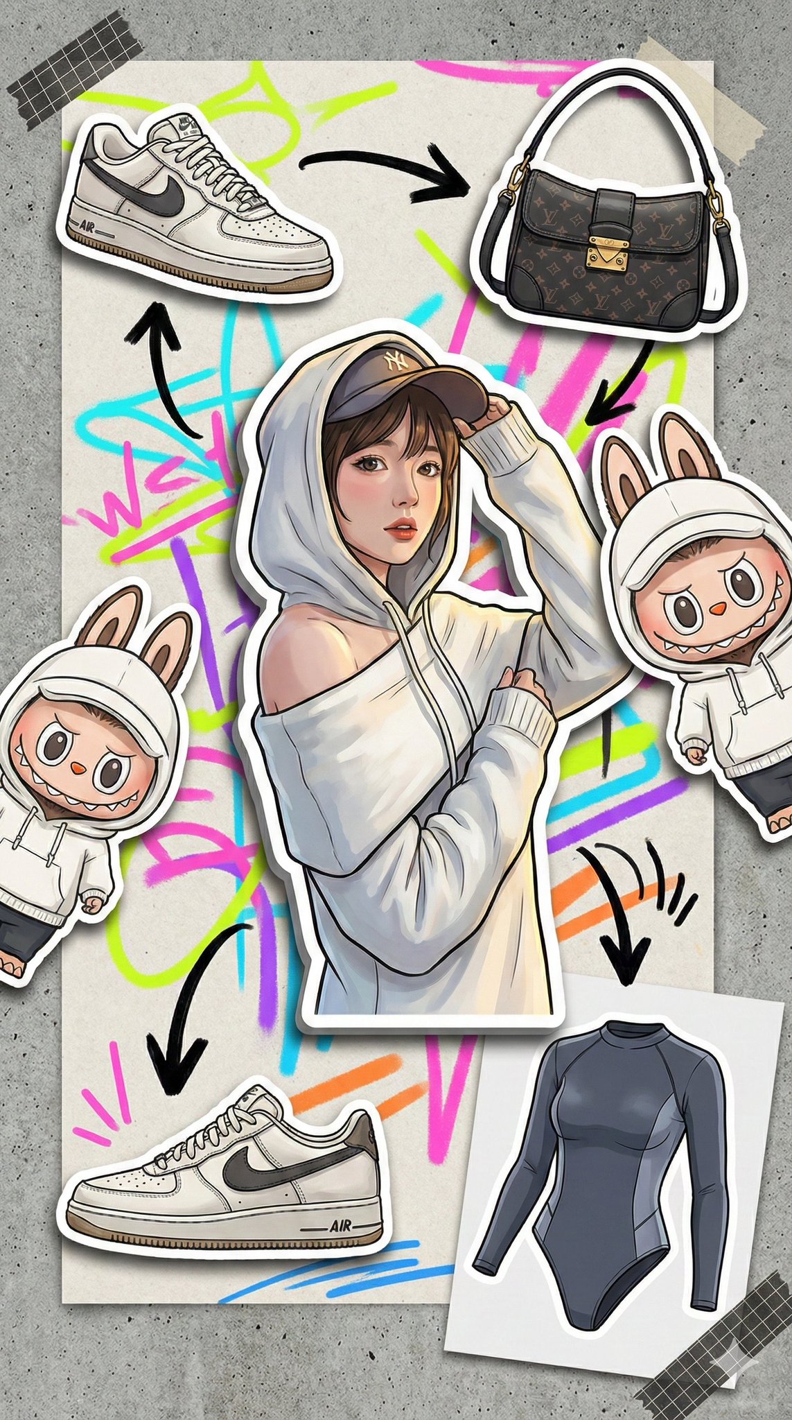 Graffiti Marker Bullet Journal