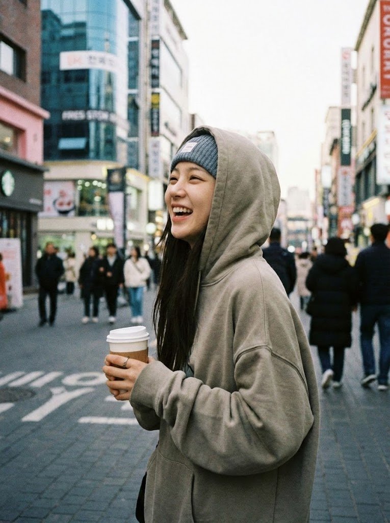 Candid Photo of Korean Pop Star