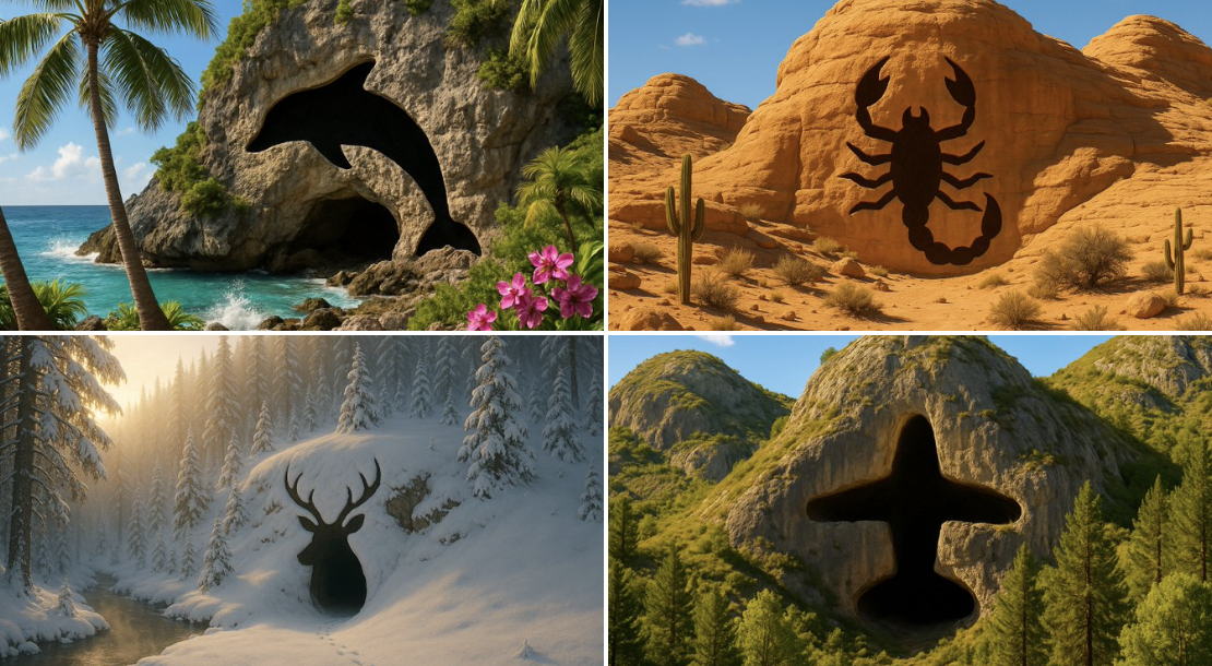 Landscape Cave Entrance Shape